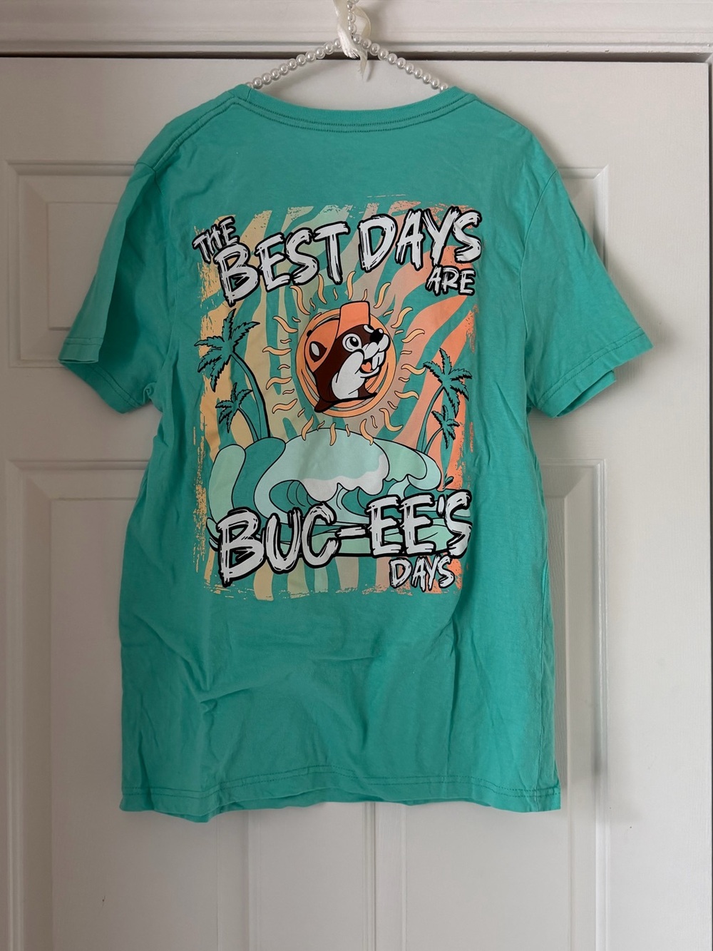 Teal Buc-ee’s Best Days Tee